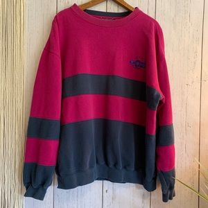 Vintage Sweaters - 🔮Vintage Levis Dockers Striped Crewneck Sweater👽 Vintage Sweaters - 🔮Vintage Levis Dockers Striped Crewneck Sweater👽